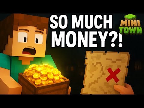 I Solved the Riddle… and Found a Secret Map & Hidden Money! | Mini Town EP 2