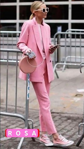 PINK how to combine it #pink #colors #combinations #look #fashion #clothing #woman