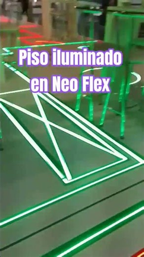 piso iluminado en Neo Flex feria inmobiliaria 2025 Bogotá #bogota #corferias #iluminacion #colombia