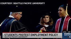 Graduation video goes viral as Seattle Pacific University students protest same-sex policy