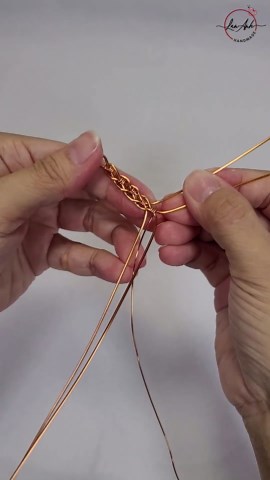 Simple braided bangle for couple | unisex jewelry #shortsvideo #diy #wirejewelry #handmade