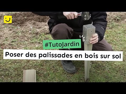[Garden Tutorial] Laying wooden fences on the ground