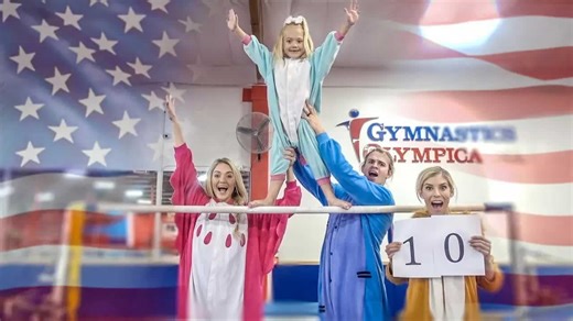 Family gymnastics challenge