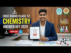 CBSC Board Class 12 Chemistry Answer Key 2026🔥 | Full Paper Solution | Download PDF Now
