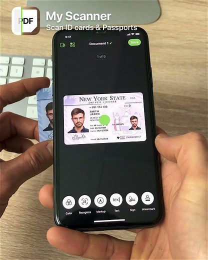 My Scanner - Scan Passports and ID Cards