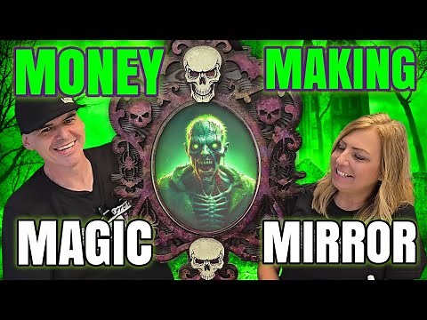 We Made a Haunted Mirror That Glows!