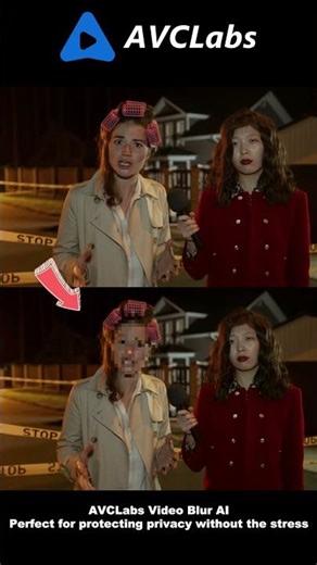 Privacy Level: Expert 🕶️ Blur Faces in Videos with AVC Labs! #BlurFaces #privacy