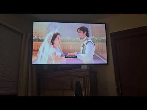 Eugene and Rapunzel's kiss. And Ending Scene