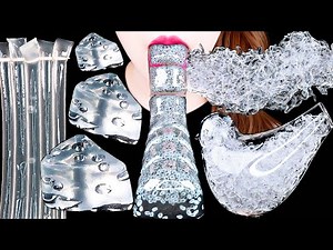 ASMR ANGEL JELLY, FROG TRAIN JELLY, CHEESE JELLY, MOCHI *CLEAR FOOD EATING SOUNDS MUKBANG 투명먹방 咀嚼音