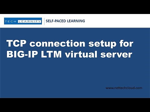 TCP Connection setup for BIG-IP LTM virtual server | Full proxy | Standard VS | Performance L4