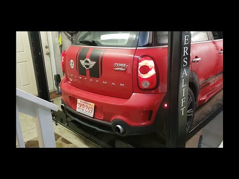 Installing new Borla exhaust on my 2015 Mini Cooper Countryman S JCW