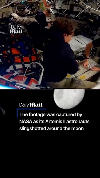 NASA fans shocked as Nutella pot floats around Orion capsule