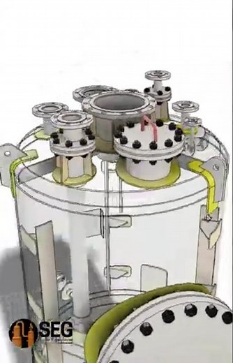 Vertical Tank With Conical Heads & Support Legs (200-TK-340)