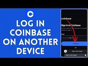 How to Login Coinbase in Another Device | Sign In Coinbase in Another Device