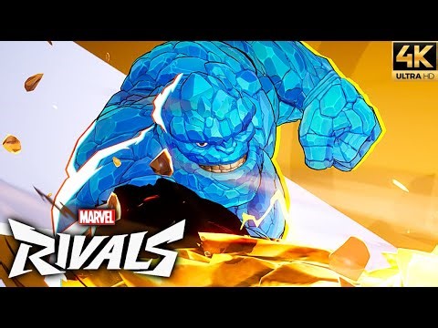Marvel Rivals - The Thing (Blue Thing Skin) Full Game Gameplay (4K 60FPS)