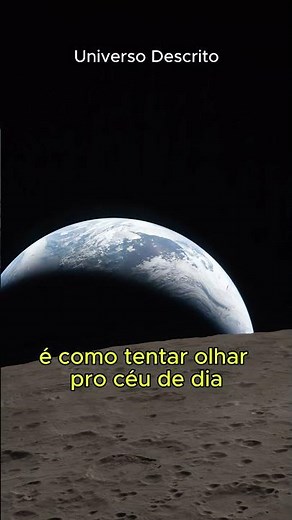 Por que NÃO vemos estrelas no espaço? 😳✨ #curiosidades #ensinodefisica #física