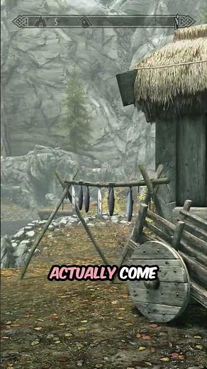 A Great Riften Fishing Spot! (Skyrim) #fishing #skyrim #skyrimanniversaryedition #shorts