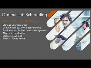 Optima Lab Scheduling