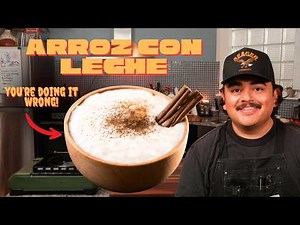 Next Level Arroz Con Leche | Crème Anglaise + Jasmine Rice Technique