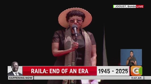 Wenwa Odinga – Raila’s Sister: This is the most difficult eulogy I have ever written. Raila Odinga was a man who loved listening to the news, always eager to understand what was happening around him. In school, he was strong-headed unlike other students, he wouldn’t say thank you after being caned yet that firmness shaped his discipline and determination as he grew up. Today, as we reflect on his life and legacy, may our security organs uphold peace, for that is what he always desired for this n
