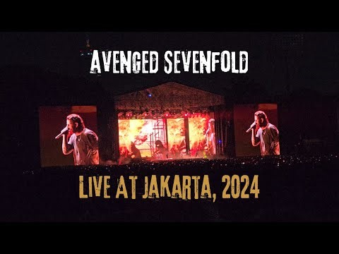 [4K] Avenged Sevenfold - Live at Stadion Madya, Jakarta 2024 (Full Concert)