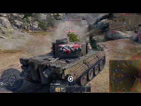 Gameplay WT Tiger OST BR 5.7, Mountains 15 DeadPool