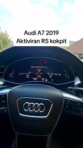Audi A7 2019 Na ovom Audiju smo aktivirali tri sportska prikaza virtualne table, takozvani RS kokpit. Aktivacija se vrši samo softverski, ažuriranjem sistema i nema dodatnih modula i fizičkih prepravki. Aktivacija moguća na A6, A7, A8, Q7, Q8 sa virtualnom tablom. Na drugim modelima se također može aktivirati ali izgleda malo drugačije. Za više informacija se javite u inbox ili na broj telefona. 0644542526 💻Ncoding Performance💻 #audi #a7 #rs #coding #bih
