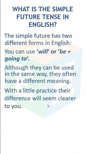 Simple Future Tense Explained | English Grammar Shorts (Part 1)