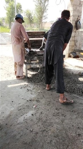 Cement Slab Making Process | Concrete Slab Preparation for Roof Construction