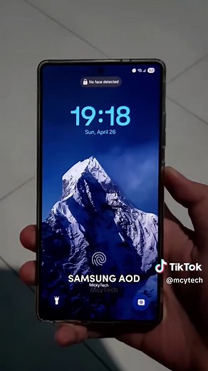 Samsung AOD animation guide