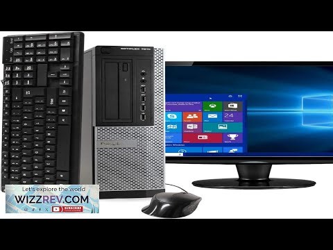 Dell Desktop Computer Package Compatible with Dell Optiplex 7010 Intel Quad Core