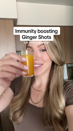 Boost Immunity with Homemade Ginger Shots