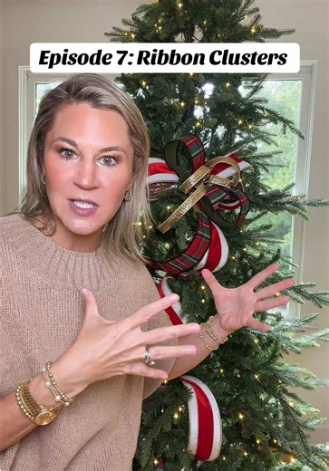 Episode 7: Ashley’s Christmas Workshop: How to ribbon your Christmas tree and make clusters 🎄Comment “CHRISTMAS” and I’ll send you my holiday essentials and favorites! Save this now so you can decorate like a pro later 😉#christmasworkshop #christmasribbon #christmastreeribbon #christmastree #howtodecorateachristmastree