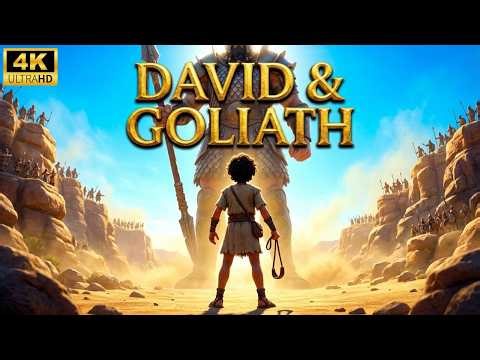 David & Goliath | From Slaying a Giant to Escaping a Mad King | 4K Animated Bible Story
