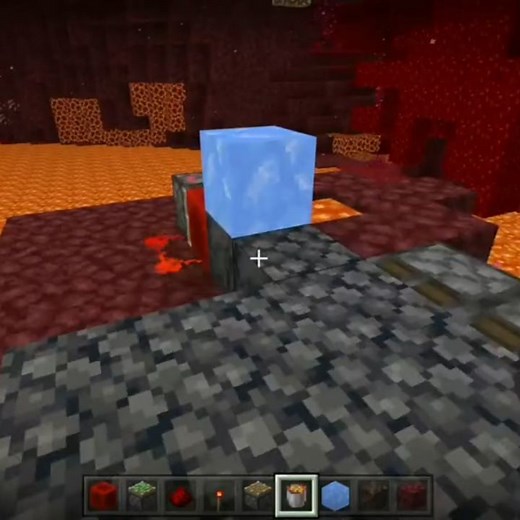 Minecraft Redstone on Instagram: "Easy nether bridge, Follow 👉 @theredstoneguide if you want to get better at redstone!"