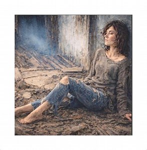 Strong Woman Art Print – Homeless Woman Art, A Resilient Woman Emotional Portrait of Strength - Etsy