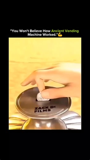 SCIENCE | FACTS | EXPALIN on Instagram: "“Wait… ancient people had vending machines?! 🏺💰 You won’t believe how it worked!” Long before modern tech, ancient inventors created a coin-operated vending machine that dispensed holy water in temples 😲. Designed by Hero of Alexandria, this genius device used pure physics — no electricity, no screens, just innovation! 🔥 Imagine buying water 2000 years ago this way! #facts #knowledge #didyouknow #innovation #technology #fyp #reels #ancientinventions #