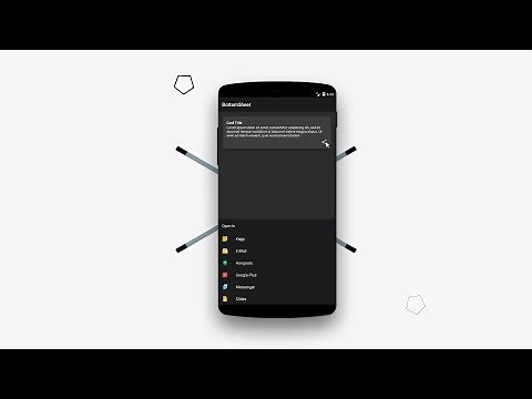 Material Bottom Sheet Design in Android Studio