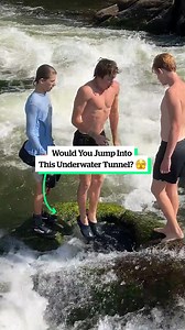 River Has An Underwater Tunnel 🫣 | VT