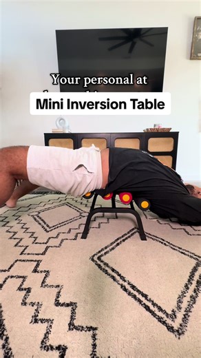 Effective Back Pain Relief with a Mini Inversion Table
