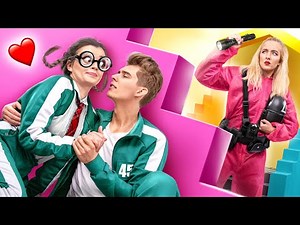Mon Crush Est Amoureux D'une Intello Dans Squid Game ! Populaire vs Impopulaire Dans Squid Game !