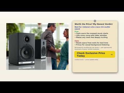 Review: Audioengine HD6 Premium 24 Bit Bookshelf Speakers | Wireless 150W Bluetooth Speakers