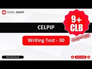 CELPIP Writing Practice Test With Answers | CELPIP Writing Mock Test