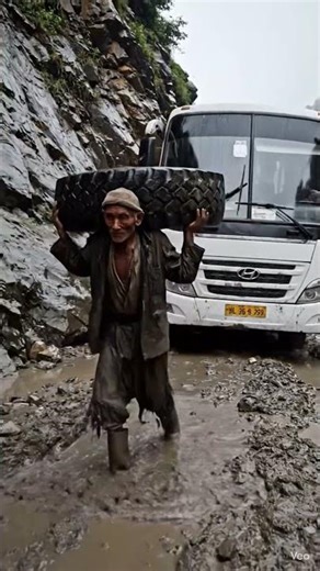 Dangerous Mud Road 😱 Bus Stuck on Impossible Path