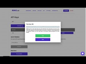 Getting Mailcheck API Credentials for n8n