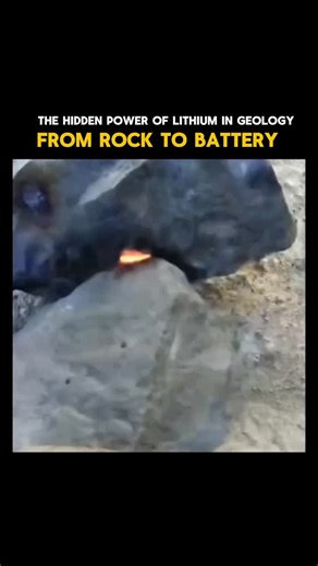 Great minds🧠 on Instagram: "The Hidden Power of Lithium in Geology Lithium may be a lightweight metal, but its geological story is incredibly powerful. Formed deep within Earth’s crust through volcanic activity, brine pools, and pegmatite rocks, lithium holds the key to the future of clean energy. From ancient mineral deposits to modern technology, this element has become the driving force behind electric vehicles, renewable energy storage, smartphones, and global sustainability efforts. The se