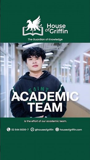 House of Griffin: Behind every success is the effort of our academic team.