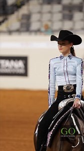 Check out all the highlights from the L3 Western Pleasure 13 & Under at the AQHYA World Show. Congrats once again to GRACELYN GALYEAN, ROSE AMALA, BROOKLYN BAKER and everyone for a great class. #wherethewinnersgo #letsgohorseshow #aqha #aqhyaworldshow #getthatglobe | GoHorseShow.com