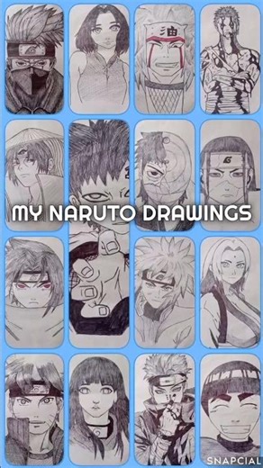 Naruto Shippuden Drawing | Anime Art #shorts #narutoshippuden