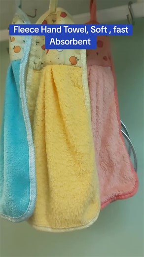 Random Color Coral Fleece Hand Towels, Fast Absorbent Hand Towel #dealdrops #tiktokmademebuyit #viral #fyp #kitchenhacks